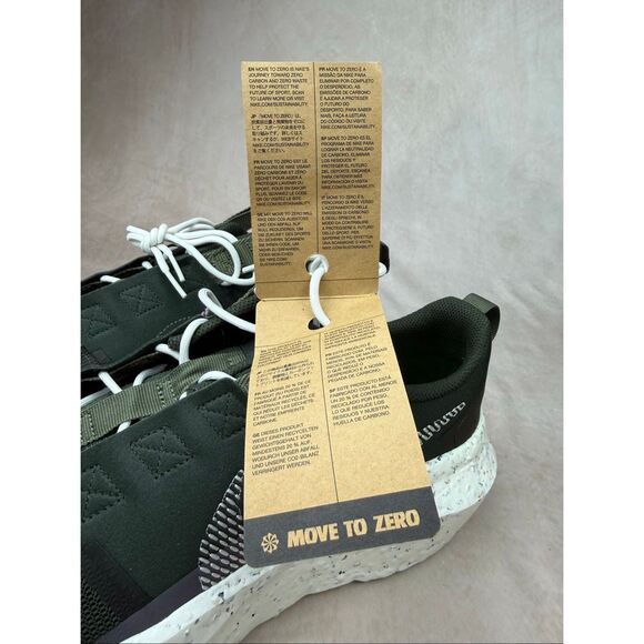 Nike Mens Crater Impact Sequoia Sneakers Olive Green DB2477-300 Mens 14 NEW - Picture 8 of 12